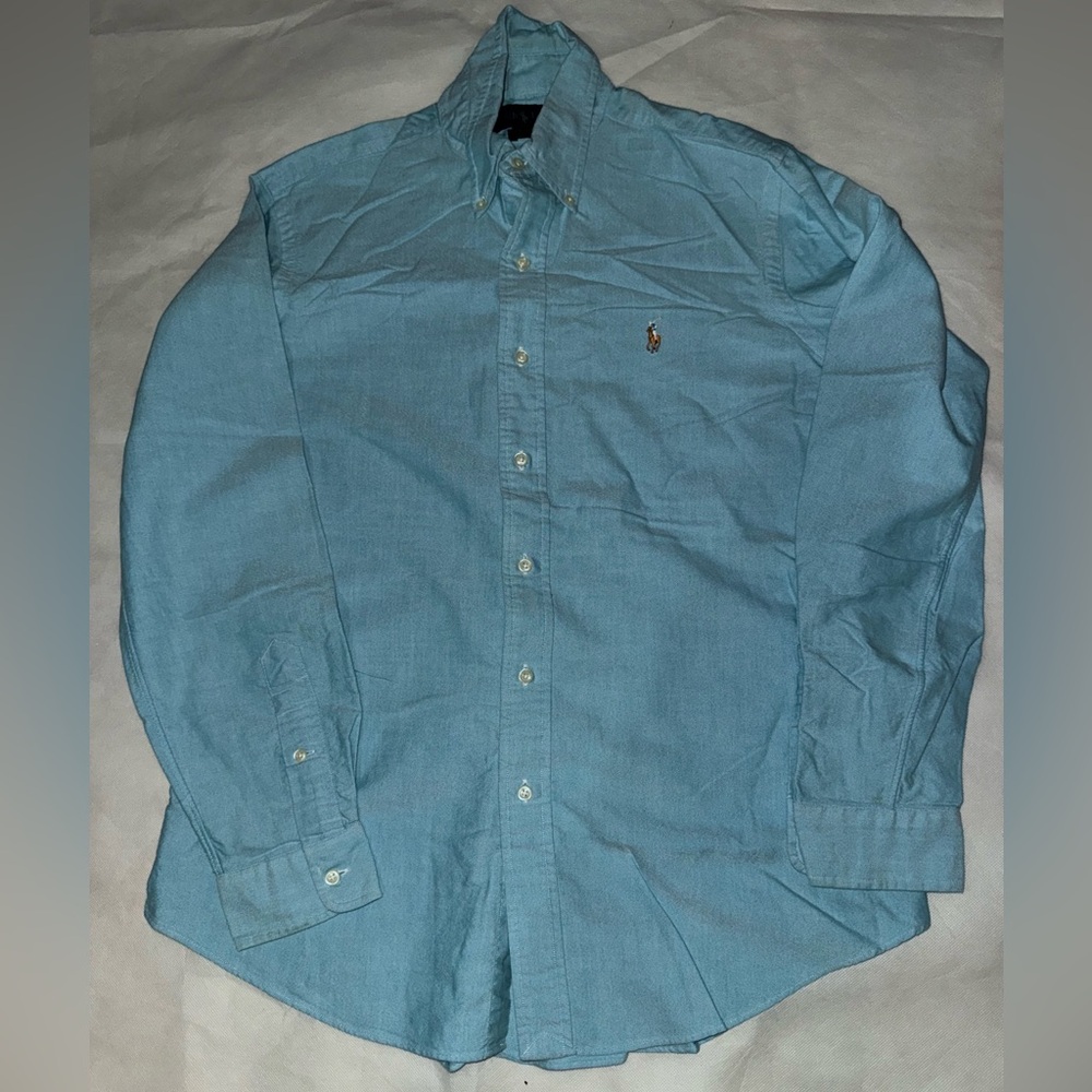 RL polo button down.